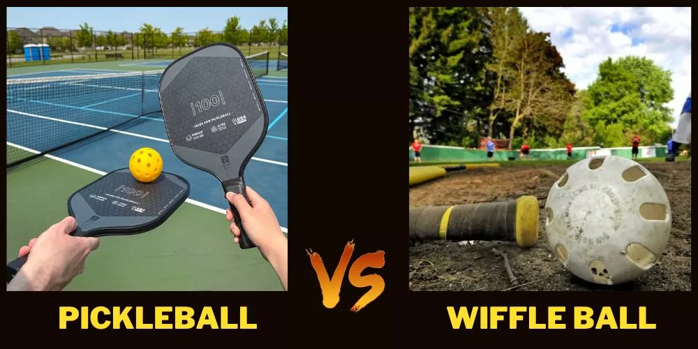 Pickleball vs. Wiffle Ball (detail comparison)